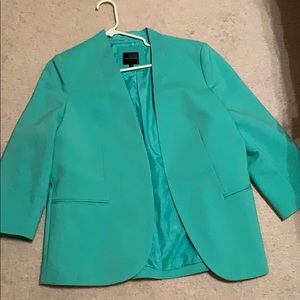 Turquoise blazer. Worn once